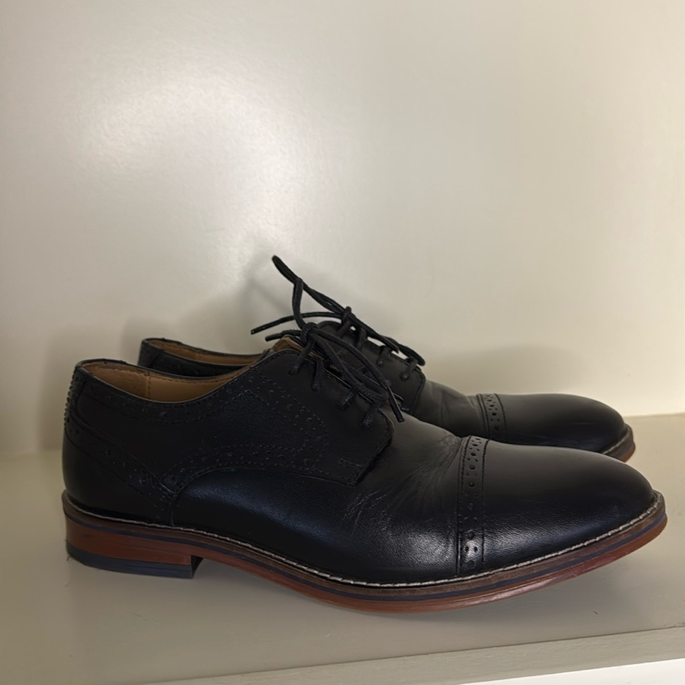 Johnston & Murphy Boys Conrad Cap Toe